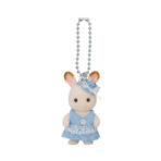 Bluebell Chocolate Rabbit Baby Key Chain - Image 2