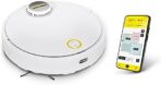 Kärcher RCV 3 Robot Vacuum Cleaner with Mop Function, Remote Control via App, LiDar Laser Navigation, Floor Mapping, Obstacle Detection, 2500pa, 120 min run-time, for Low-Pile Carpets and Hard Floors - Image 4