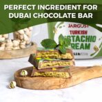 Bulk Pistachio Cream Spread, Premium Real Antep Turkish Pistachio, 18% Pistachio, 5.5 lb (2.5 kg) - Image 3
