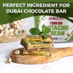 Bulk Pistachio Cream Spread, Premium Real Antep Turkish Pistachio, 15% Pistachio, 5.5 lb (2.5 kg) - Image 3