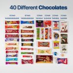 Eastanbul International Snack Box,40 Chocolate Assortment Bars,Exotic Candy - Image 5