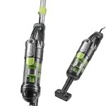 Daewoo Tornado Upright Vacuum, Powerful 600W, 7M Cord, Cyclonic Suction, Upright And Handheld, Washable Filter, Large 0.5L Dusk Tank, Crevice, Upholstery, Stair Foot Accessories Included