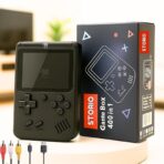 Storio Rechargeable Pocket Video Game for Kids 400 in 1 Retro Game Box Console Handheld Game Box with TV Output - Multicolor - Image 5