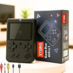Storio Rechargeable Pocket Video Game for Kids 400 in 1 Retro Game Box Console Handheld Game Box with TV Output - Multicolor - Image 2