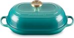 Le Creuset Enameled Cast Iron Signature Oval Bread Oven, 11.5 inch, Riviera - Image 2