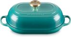 Le Creuset Enameled Cast Iron Signature Oval Bread Oven, 11.5 inch, Riviera - Image 4