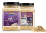 Rani White Basmati Rice Low GI (Glycemic Index) Extra Long Aged, Ideal for Diabetics, 32oz (2lbs) 908g PET Jar~ All Natural | Gluten Free | Vegan | Indian Origin | Export Quality - Image 2