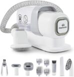 Daewoo Dog Grooming Vacuum Kit, Suitable for Both Cats & Dogs, Quiet Mode for Nervous Pets, Easy Carry Handle with 7 Attachments, Salon Experience, for Dogs, Cats and Any Furry Friends, Pet Grooming - Image 4