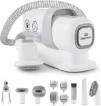 Daewoo Dog Grooming Vacuum Kit, Suitable for Both Cats & Dogs, Quiet Mode for Nervous Pets, Easy Carry Handle with 7 Attachments, Salon Experience, for Dogs, Cats and Any Furry Friends, Pet Grooming - Image 7