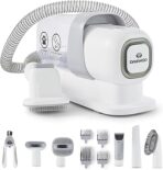 Daewoo Dog Grooming Vacuum Kit, Suitable for Both Cats & Dogs, Quiet Mode for Nervous Pets, Easy Carry Handle with 7 Attachments, Salon Experience, for Dogs, Cats and Any Furry Friends, Pet Grooming - Image 2