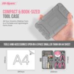 17pc Jewellery Making Craft Tool Kit with 600pc Findings Accessories Box Set for Handmade Arts & Crafts - Image 2
