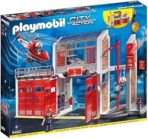 Playmobil 9462 City Action Fire Station with Fire Alarm, fire fighter and helicopter toy, fun imaginative role play, playset suitable for children ages 4+ - Image 3