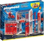 Playmobil 9462 City Action Fire Station with Fire Alarm, fire fighter and helicopter toy, fun imaginative role play, playset suitable for children ages 4+ - Image 7