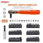 68pc 75 & 25mm Long Screw Driver Bit Set with Ratcheting Handle. Long Hex Shanks and Tamperproof Type Bits - Image 7