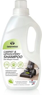 Daewoo Carpet & Upholstery Shampo with Anti-Allergen Formula (1,5 Litres), Professional Carpet Cleaning for Home and Commercial Use, Sustainable and Pet Safe Formula 1.5 l - Image 3