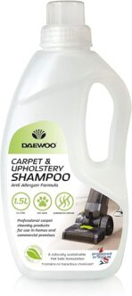 Daewoo Carpet & Upholstery Shampo with Anti-Allergen Formula (1,5 Litres), Professional Carpet Cleaning for Home and Commercial Use, Sustainable and Pet Safe Formula 1.5 l - Image 4