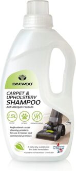 Daewoo Carpet & Upholstery Shampo with Anti-Allergen Formula (1,5 Litres), Professional Carpet Cleaning for Home and Commercial Use, Sustainable and Pet Safe Formula 1.5 l - Image 5