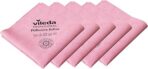 Vileda Professional, Baize PurMicro Active, Red, 5u, Microfibre cloths, PUR‑Coated, Smooth surfaces, Streak‑Free on Glass & Stainless Steel, Ultra‑Absorbent, 38x35cm - Image 3