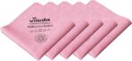 Vileda Professional, Baize PurMicro Active, Red, 5u, Microfibre cloths, PUR‑Coated, Smooth surfaces, Streak‑Free on Glass & Stainless Steel, Ultra‑Absorbent, 38x35cm - Image 7