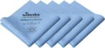 Vileda Professional, Baize PurMicro Active, Blue, 5u, Microfibre cloths, PUR‑Coated, Smooth surfaces, Streak‑Free on Glass & Stainless Steel, Ultra‑Absorbent, 38x35cm - Image 7