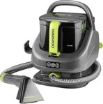 Daewoo Hurricane CAT 2 Aquastream Spot Washer – 3 Mode Steam, Hot & Cold Water Upholstery & Carpet Cleaner with Multitool, Self-Cleaning Hose & Dual Tank System, 1400ml Capacity