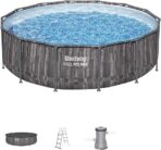 Bestway Steel Pro MAX 14ft Above Ground Pool Set, Round Large Family Pool with Durable Steel Frame & Complete Filter System - Image 4