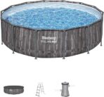 Bestway Steel Pro MAX 14ft Above Ground Pool Set, Round Large Family Pool with Durable Steel Frame & Complete Filter System - Image 5