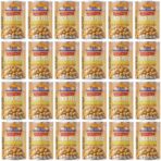 Rani Chick Peas, Garbanzo Beans (Boiled Chick Peas in Brine) Kabuli Chana 14oz (400g) Pack of 24 ~ Easy Open Can | All Natural | Vegan | Gluten Friendly | NON-GMO | Kosher | Indian Origin