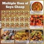 Rani Soya Chaap (Plant Based Protein) 30oz (1.875lbs) 850g, Pack of 18 ~ Easy Open Lid | All Natural | Vegan | No Colors | NON-GMO | Kosher | Indian Origin | Soy Based Meat Substitute - Image 2