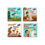 Pack of 4 - Food Adventure Children Story Books
