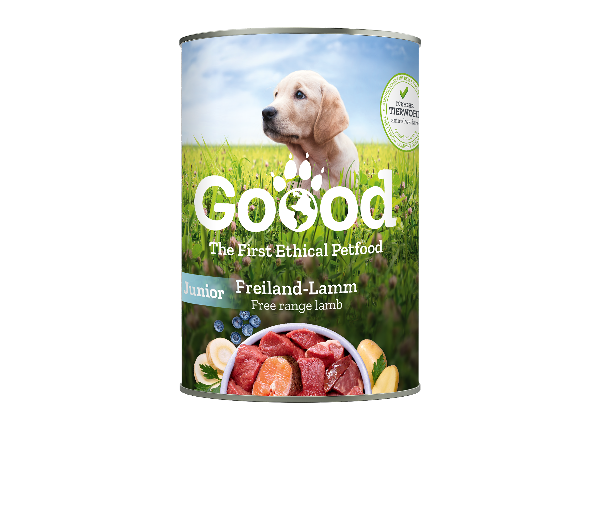 GD_Dose_400g_Junior_1_oS.png Junior - free range lamb & sustainable trout - Image 1