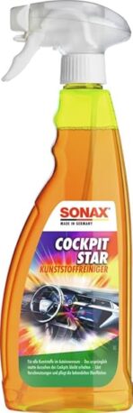 SONAX CockpitStar 02494000 Cockpit Cleaner Cleans and Maintains All Plastic Parts in the Car, Anti-Static and Dust-Repellent, 750 ml - Image 4