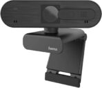 Hama Webcam 1080p Full HD with Stereo Microphone (PC Webcam with Auto Focus and Intelligent Exposure for Home Office and Gaming, 360 Degree Swivel, with Camera Cover, 1/4 Inch Thread for Tripods) - Image 5