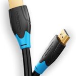 vention HDMI 2.0 Cable 6FT (2m) 4K 18Gbps Gold Plated (Latest Version Supports Ethernet, 3D and Audio Return)