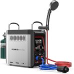 CAMPLUX Nano 3 Pro, Battery Powered Portable Water Heater, 1 lb On-Demand Propane Camping Shower, On Ground Camp Water Heater & Shower Pump, CSA Certified Safety - Image 2