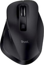 Trust Fyda Rechargeable Wireless Mouse, Sustainable Design, 800-2400 DPI, 6 Buttons, Thumb and Finger Rest, 2.4GHz Wireless Mouse with USB Receiver, Ergonomic Mouse for Laptop, PC, MacBook, Office - Image 4
