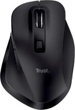 Trust Fyda Rechargeable Wireless Mouse, Sustainable Design, 800-2400 DPI, 6 Buttons, Thumb and Finger Rest, 2.4GHz Wireless Mouse with USB Receiver, Ergonomic Mouse for Laptop, PC, MacBook, Office - Image 5