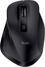 Trust Fyda Rechargeable Wireless Mouse, Sustainable Design, 800-2400 DPI, 6 Buttons, Thumb and Finger Rest, 2.4GHz Wireless Mouse with USB Receiver, Ergonomic Mouse for Laptop, PC, MacBook, Office - Image 6