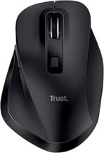 Trust Fyda Rechargeable Wireless Mouse, Sustainable Design, 800-2400 DPI, 6 Buttons, Thumb and Finger Rest, 2.4GHz Wireless Mouse with USB Receiver, Ergonomic Mouse for Laptop, PC, MacBook, Office
