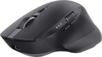 Trust Ozaa+ Wireless Mouse Bluetooth + 2.4 GHz, Programmable Multiple Devices Wireless Mouse, Side Mouse Wheel, 60% Recycled Plastic, Rechargeable Quiet Bluetooth Mouse, Laptop, Computer, Mac, Black - Image 3