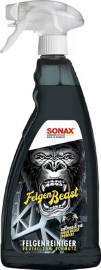 SONAX FelgenBeast (1 litre) rim cleaner for all polished, chrome-plated and matte steel and alloy wheels, item no. 04333000. - Image 7