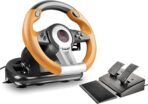 Speedlink Drift O.Z. Racing Wheel for the PC ,gear shifter, gas & brake pedals, XInput & DirectInput, vibration function, adjustable steering sensitivity - Image 3